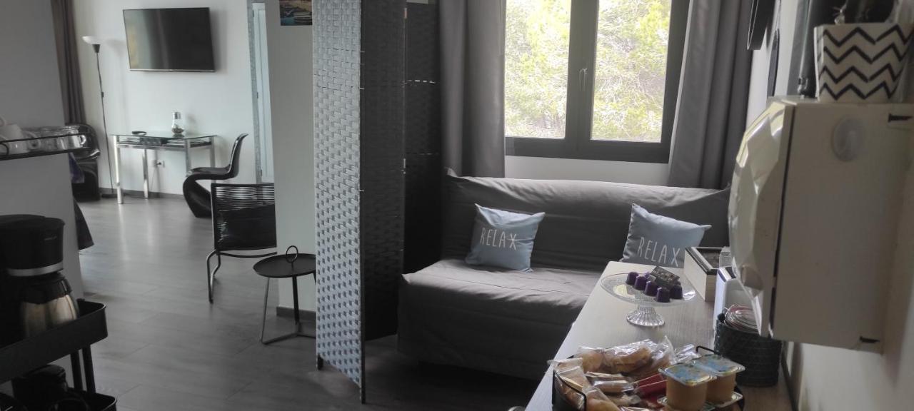 Grand Studio Terrasse De Standing, Pleine Vue Village Et Mer Carry-le-Rouet Exterior foto